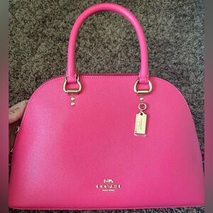 Fuchsia/Hot Pink Coach Purse